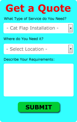 Free UK Cat Flap Fitting Quotes